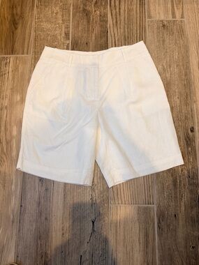 Talbot's Lined, Linen Tailored Shorts.  NWOT